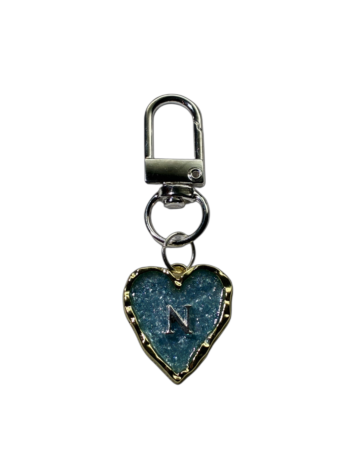 Etiqueta Corazón de Cielo Zafiro